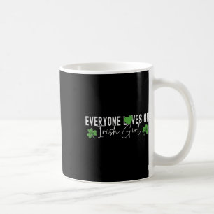 Iedereen houdt van een Iers meisje Lucky Clover St Koffiemok