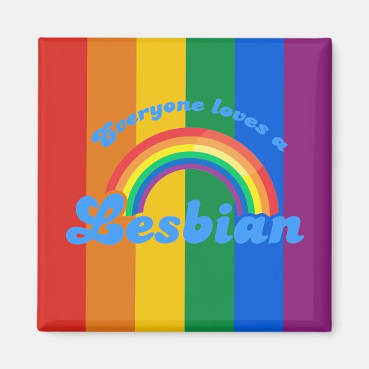 IEDEREEN HOUDT VAN EEN LESBIAN MAGNEET (Voorkant)