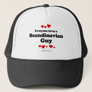 Iedereen houdt van een Scandinavisch GUy T-shirt Trucker Pet
