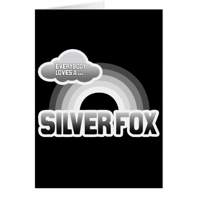 Iedereen houdt van een Silver Fox (Voorkant)