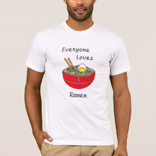 Iedereen houdt van Ramen   Funny Ramen Food Pun T-shirt