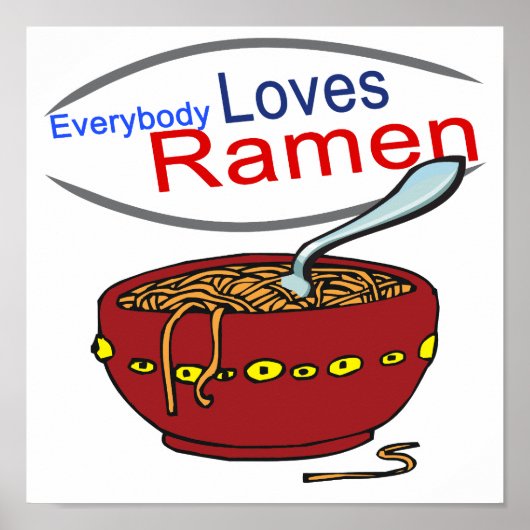 Iedereen houdt van Ramen Parody Poster (Voorkant)