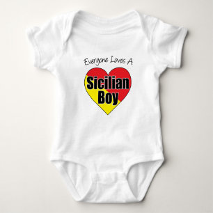 Iedereen houdt van Siciliaanse jongen Romper