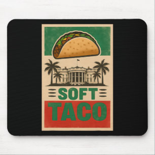 Iedereen houdt van taco's! Laten we Taco gaan! Sof Muismat