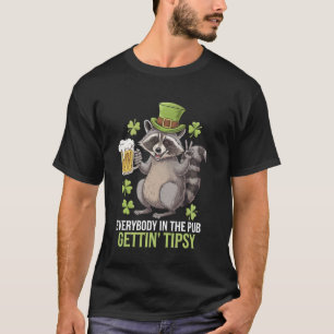 Iedereen in de pub krijgt Tipsy St. Paddy's Day T-shirt