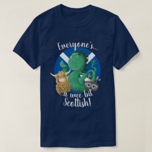 Iedereen is een beetje Schots! T-shirt