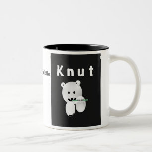 Iedereen is een favoriete kleine tweekleurige koffiemok