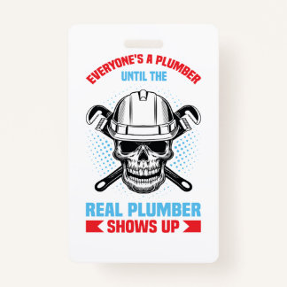 Iedereen is een loodgieter tot de echte shows omho badge