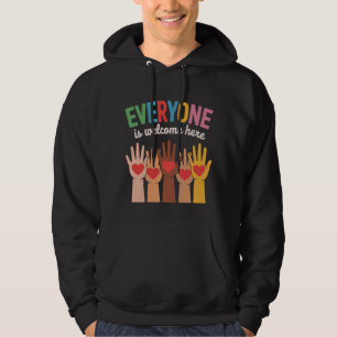 Iedereen Is Hier Van Harte Welkom Hoodie