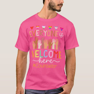 Iedereen is hier welkom Counselor T-shirt
