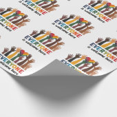 Iedereen is hier welkom Idaho leraar Cadeaupapier (Hoek)