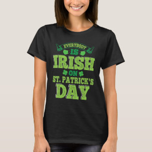 Iedereen is Iers op St. Patrick's Day, Saint Pat T-shirt