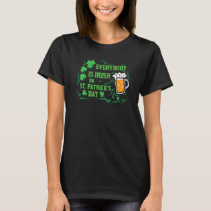Iedereen is Iers op St Patrick's Day, St. Paddy T-shirt