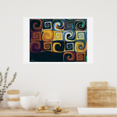 iedereen is uniek poster (Keuken)