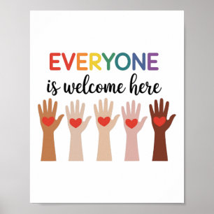 Iedereen is welkom bij Idaho Teacher 4 Poster