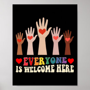 Iedereen is welkom bij Idaho Teacher 90 Poster