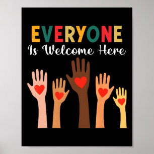 Iedereen is welkom hier Idaho Teacher 35 Poster