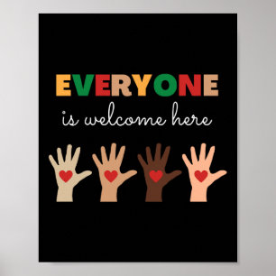 Iedereen is welkom hier Idaho Teacher 43 Poster