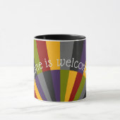 Iedereen is welkom hier Sunrise Sunset Mok (Midden)