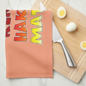 Iedereen Kenya Hakuna Matata Theedoek (Quarter Fold)