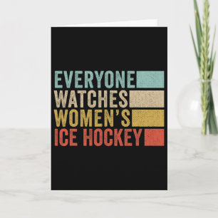 Iedereen kijkt naar vrouwen ijshockey kaart