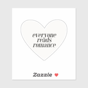 Iedereen leest Romance Sticker