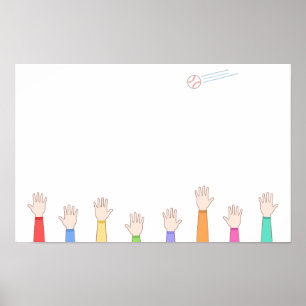 Iedereen mikt op die homeruncatch. poster