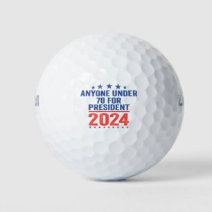 Iedereen onder de 70 voor president 2024 Grappige  Golfballen