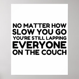 Iedereen op de bank zetten poster