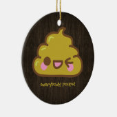 iedereen poeit keramisch ornament (Rechts)