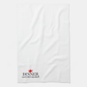 Iedereen uitgenodigd theedoek (Verticaal)