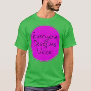 Iedereen verdient een Stem 9 T-shirt