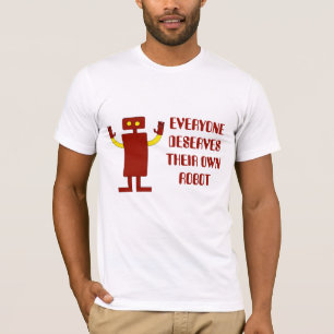 IEDEREEN VERWIJDERT HUN EIGEN ROBOT T-SHIRT
