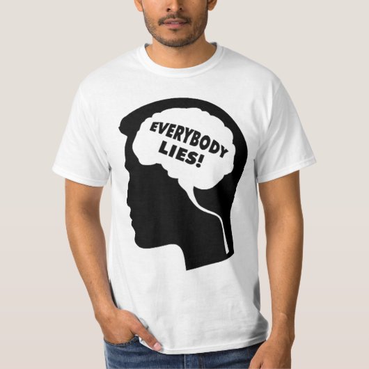 Iedereen woont t-shirt (Voorkant)