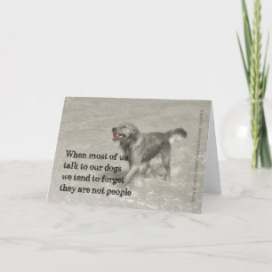 IEDEREENS BÈSTE VRIEND Wenskaart Bedankkaart