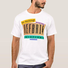 IEFBR14 Mainframe JCL-programmering T-shirt