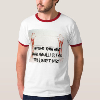 IEMAND DIE IK WEET, GING INSANE EN ALLEMAAL IK.. T-SHIRT