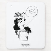 Iemand heeft een grafiek nodig. Mousepad Muismat (Voorkant)