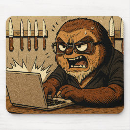 Iemand heeft het mis op internet - Sloth Muismat