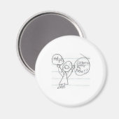 Iemand heeft mijn perse gestolen!!! magneet (Voorkant / Achterkant)