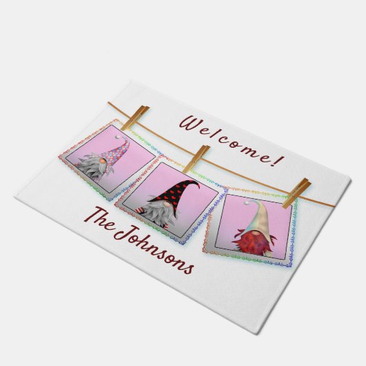 Iemand heeft ons naar Dry gestuurd. Gepersonalisee Deurmat (Schuin)