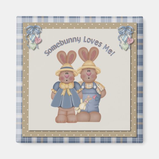 Iemand houdt van me - Magnet Magneet (Voorkant)