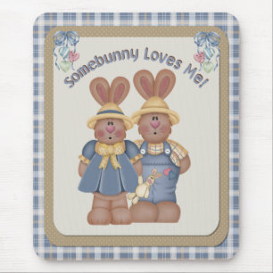 Iemand houdt van me - Mousepad Muismat
