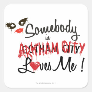 Iemand in AC houdt van me Vierkante Sticker