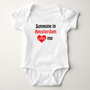 Iemand in Amsterdam houdt van mij Romper