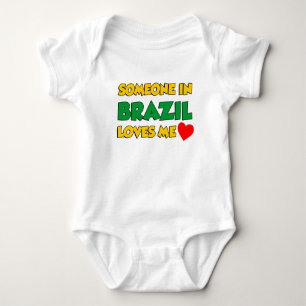 Iemand in Brazilië houdt van mij Romper
