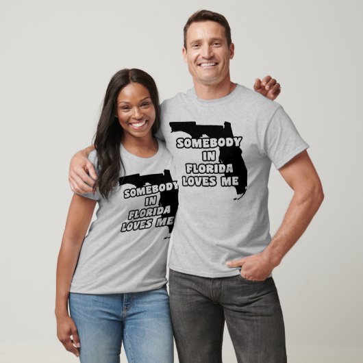 Iemand in Florida houdt van mij T-shirt (Unisex)