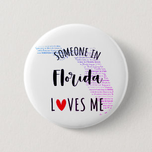 Iemand in Florida houdt van mijn Button
