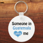 Iemand in Guatemala houdt van me Sleutelhanger (Voorkant)