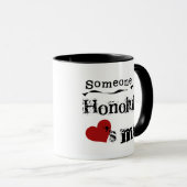 Iemand in Honolulu Mok (Voorkant rechts)